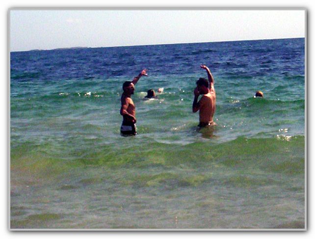 FJ anbd Stuart at South Beach Feb 11th 2007